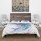 Designart 'Jelly Fish Watercolor' Tropical Bedding Set - Duvet Cover & Shams